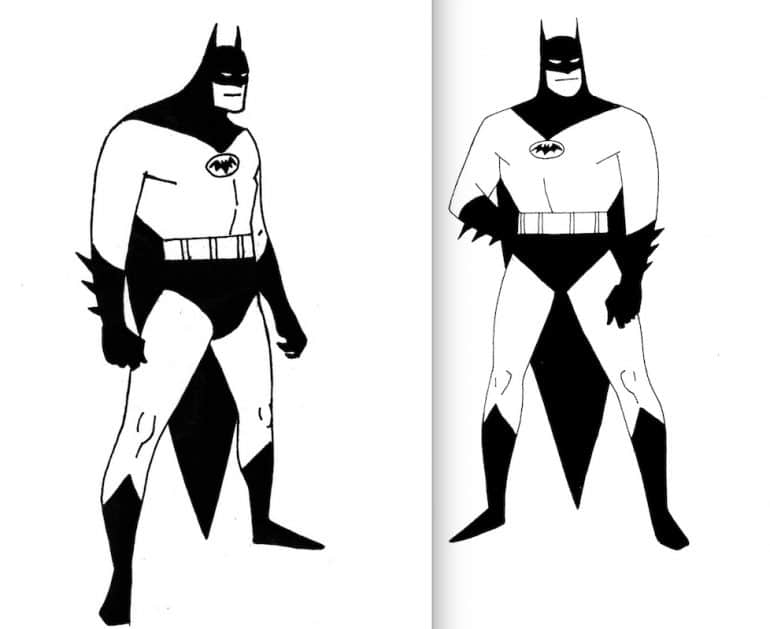 Kevin Nowlan Batman: The Animated Series Concept Art