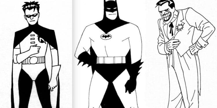 Kevin Nowlan Batman: The Animated Series Concept Art