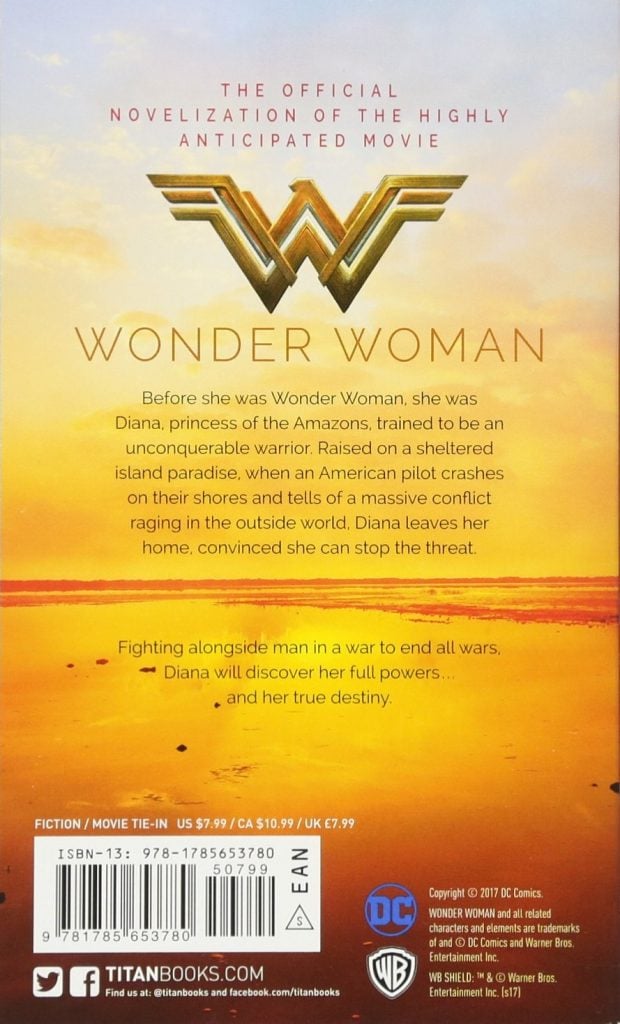 Wonder Woman: The Official Movie Novelisation Review