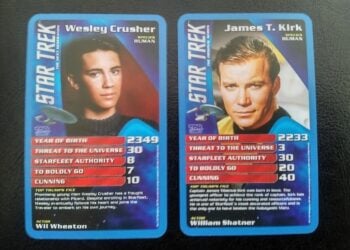According To Top Trumps, Wesley Crusher Is A Bigger Threat To The Universe Than Captain Kirk