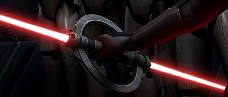 Double-Bladed Spinning Lightsaber