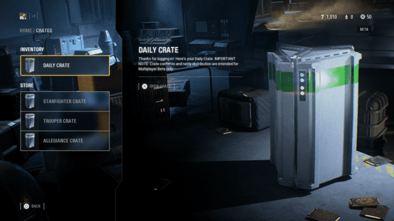 Battlefront 2's loot boxes sparked criticism during the beta.