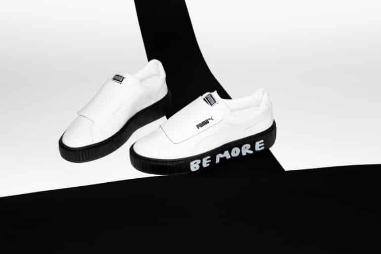 puma x shantell martin platform strap
