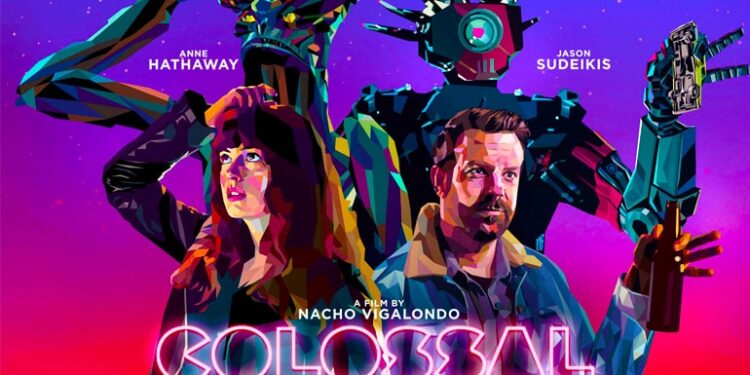 Colossal Review – A Good Knockoff Godzilla Film With A Twist