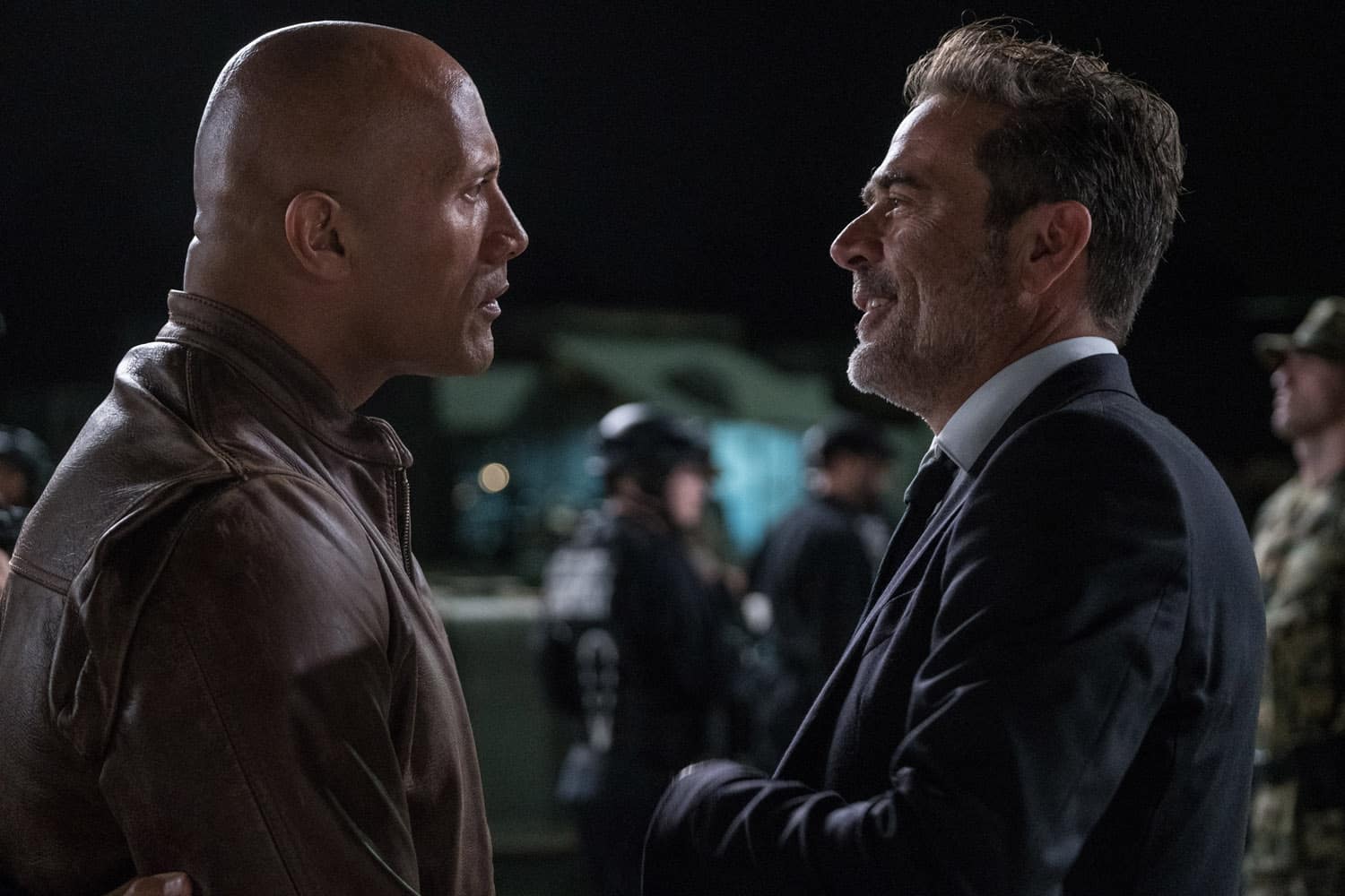 Jeffrey Dean Put Down The Baseball Bat To Discuss The Rampage Movie Jeffrey Dean Put Down The Baseball Bat To Discuss The Rampage Movie