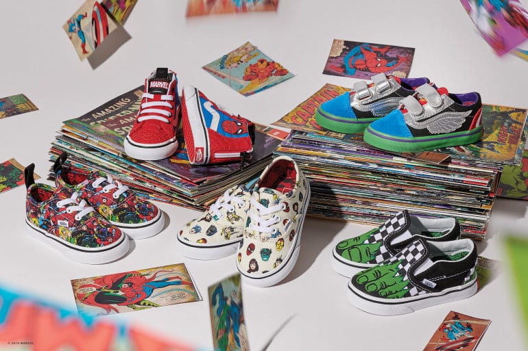 vans marvel range