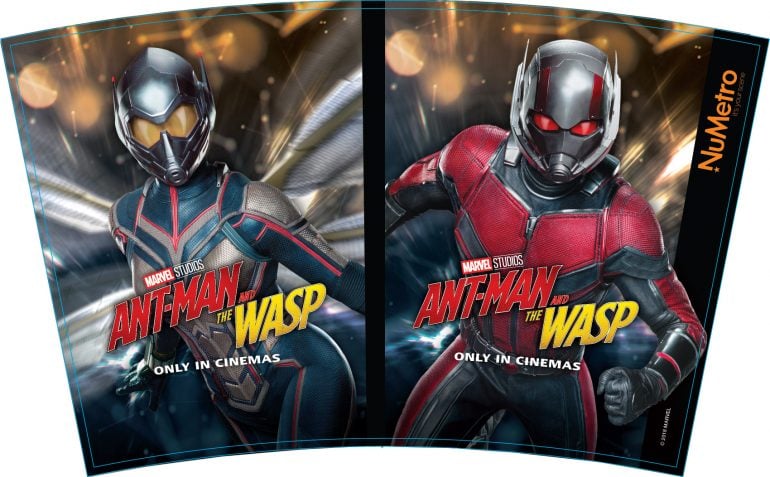 Nu Metro Brings Limited Edition Ant-Man And The Wasp Theatre Cup Toppers To South Africa