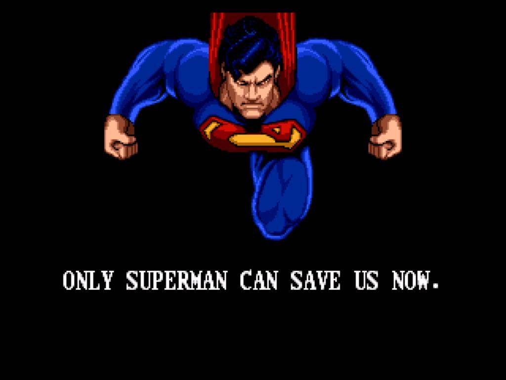 the death and return of superman sega genesis