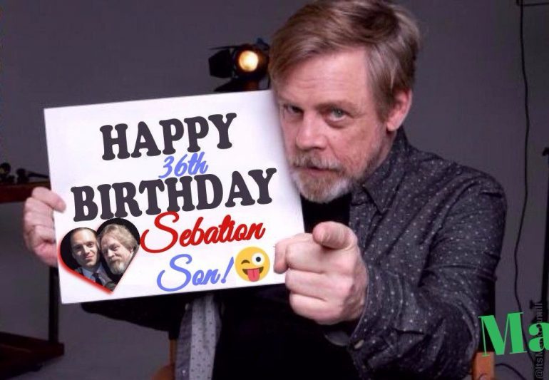 Mark Hamil Sends Sebastian Stan Hilarious Birthday Message