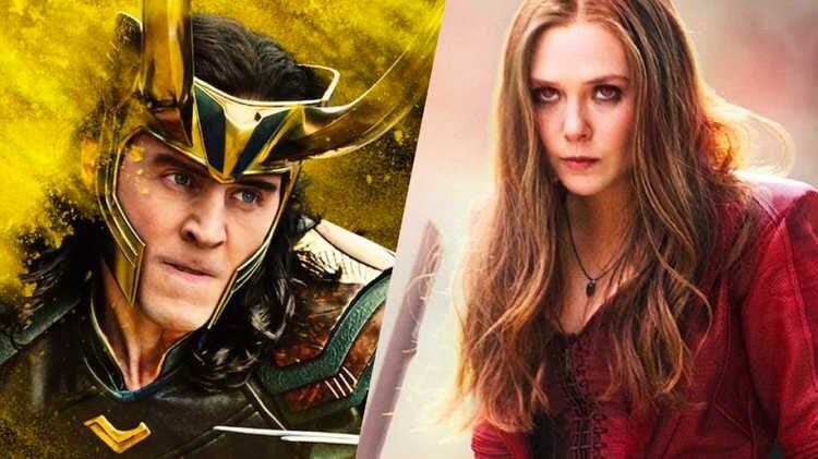 Loki and Scarlet Witch