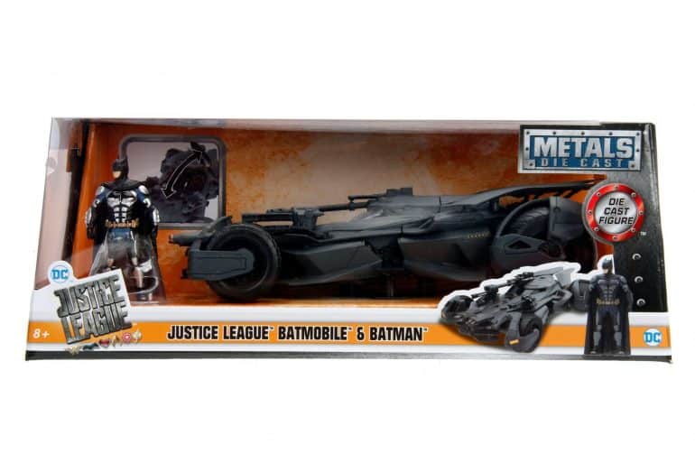 Diecast Metal 1:24 Scale 2017 Justice League Movie Batmobile