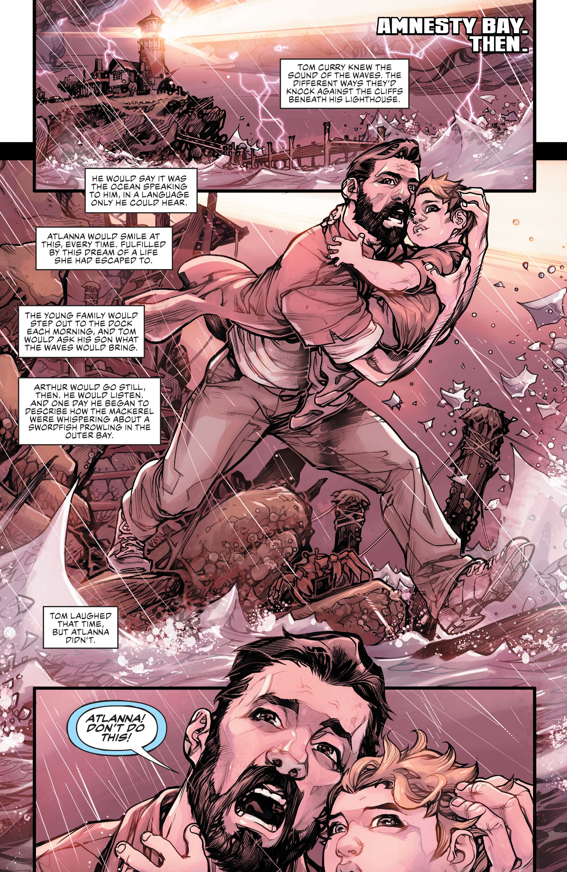 Justice League/Aquaman: Drowned Earth #1 Review - Explores A Unique Part Of  The Universe