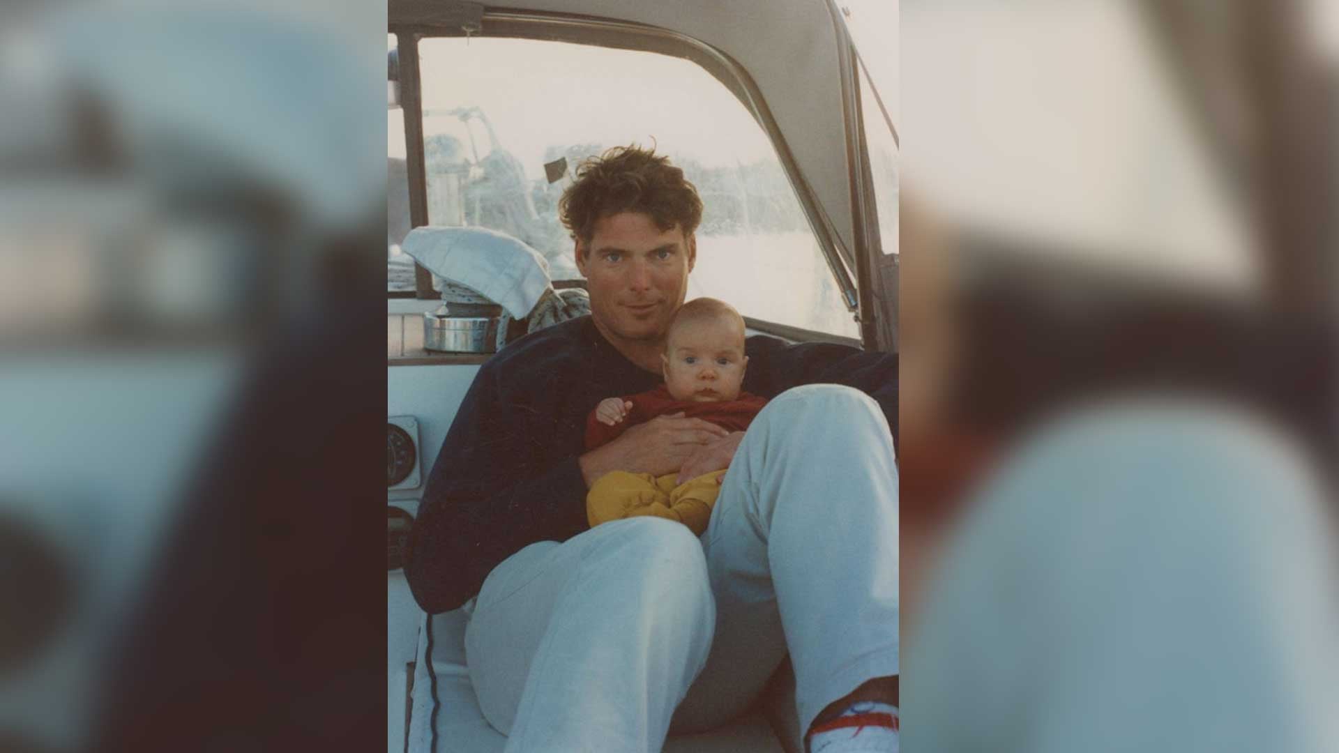 Will-Reeve-is-pictured-as-a-baby-with-his-late-father-Christopher-Reeve