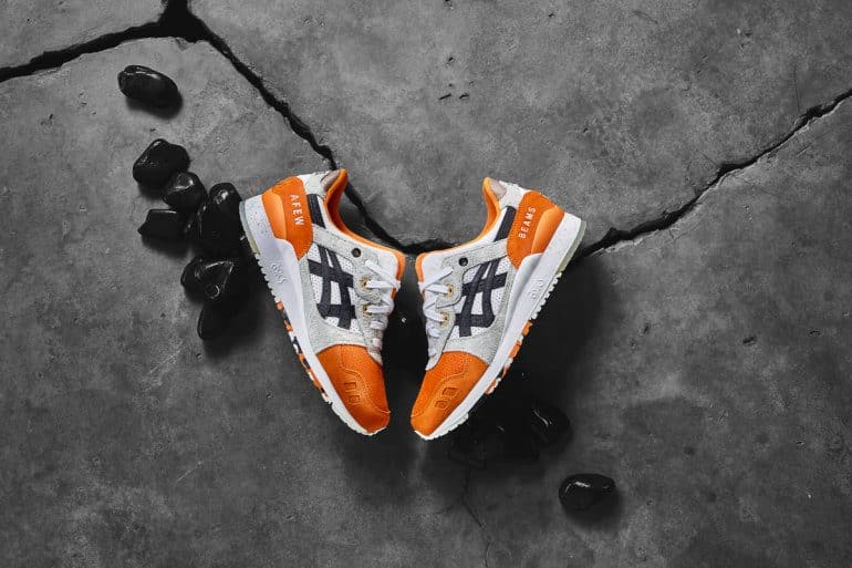 Afew X BEAMS X ASICSTIGER Drops New Orange Koi Collaboration
