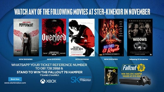 fallout 76 Ster-Kinekor Competition