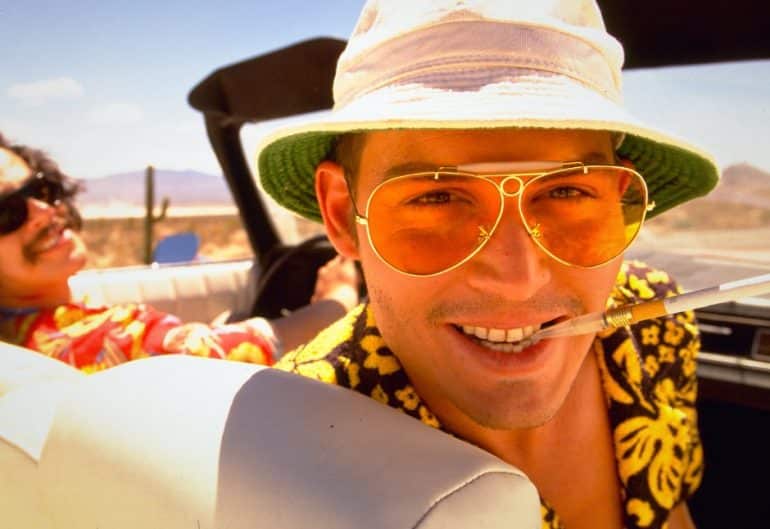 top ten movies about drugs Fear and Loathing in Las Vegas