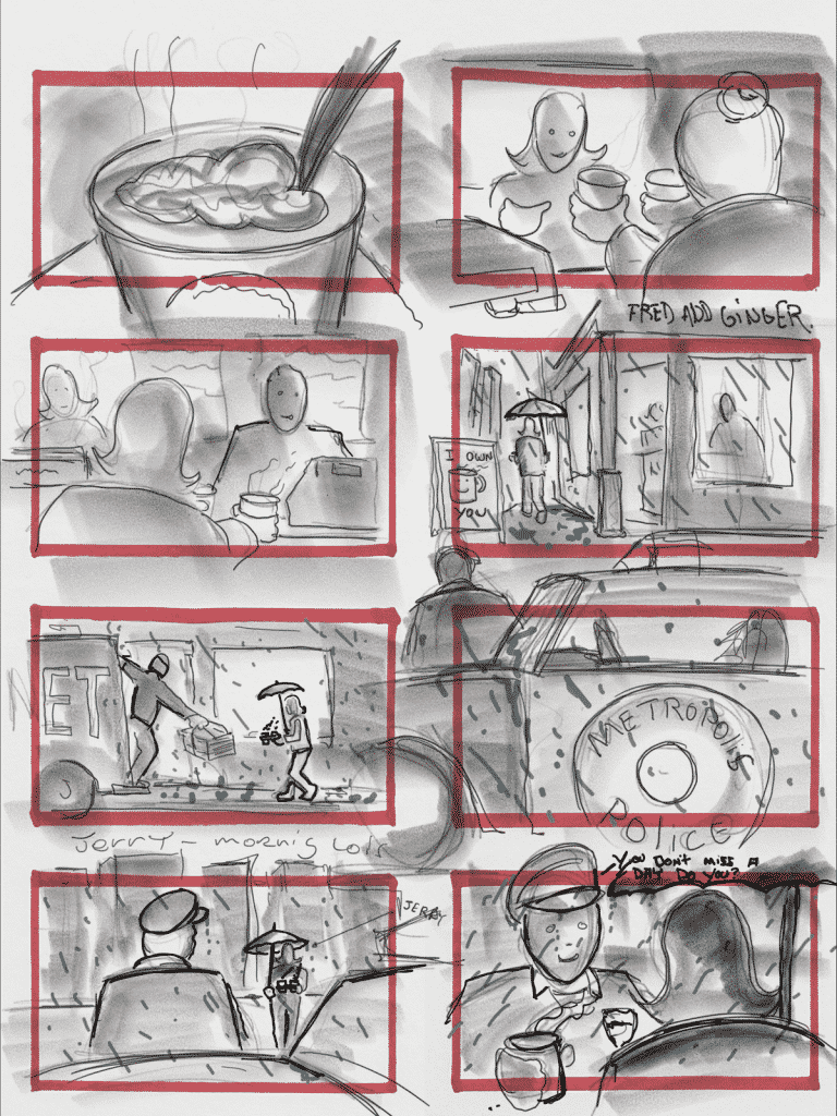 Justice League Deleted Scene Storyboard Zack Snyder