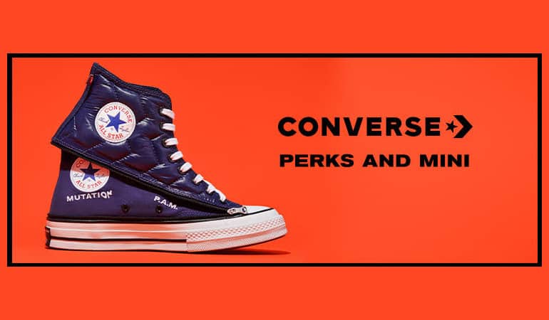 converse x perks and mini