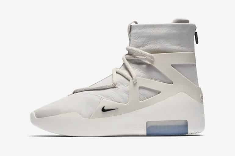 Nike Drops Fear of God 1 In New Light Bone Colourway