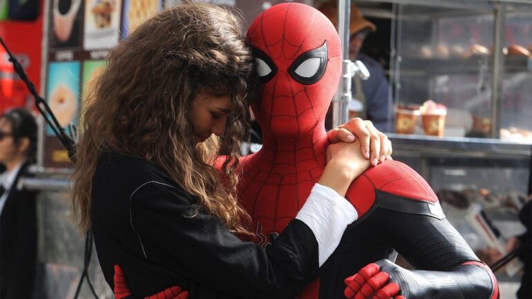Marvel heroes Spider-Man Far From Home