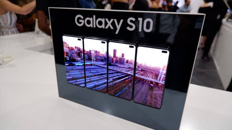 Samsung Reveals The Galaxy S10 And Galaxy Fold