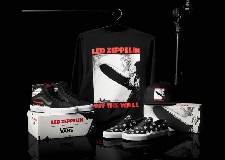 led zeppelin sneakers vans