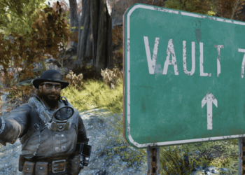 Fallout Vault Sign