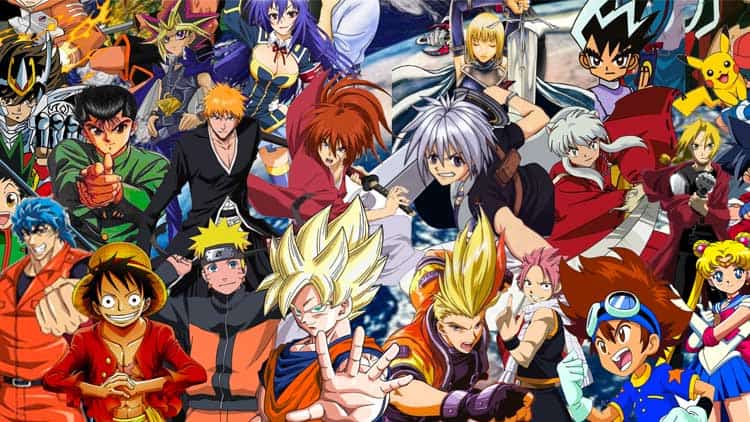 11 famous anime character in the world