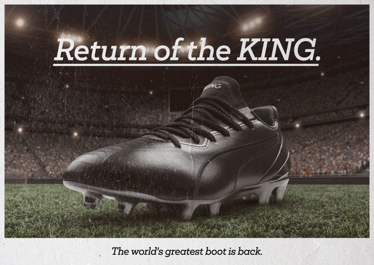 The King Returns - PUMA Celebrates Iconic Boots With King Platinum