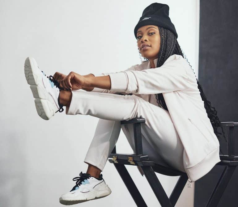 PUMA Drops New Nova Sneaker With Nomzamo Mbatha