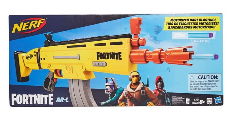 Fortnite AR-L Nerf Elite Dart Blaster