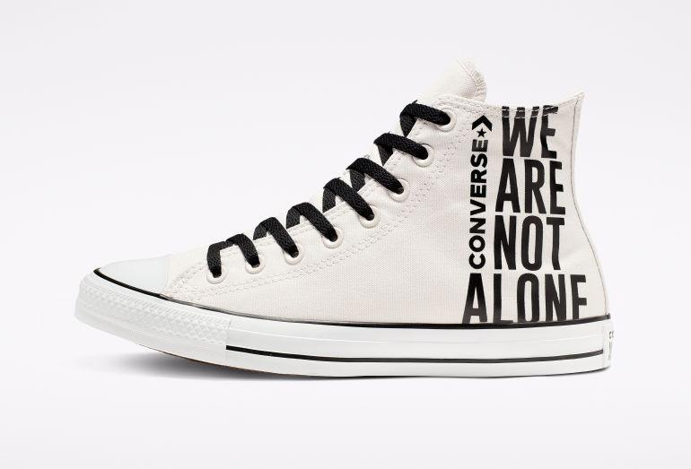 converse we are not alone