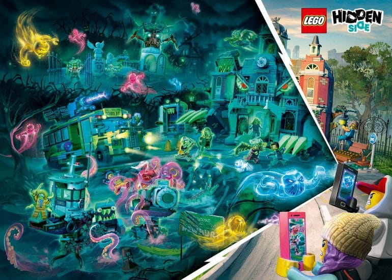 LEGO Certified Stores Launch New LEGO Hidden Side AR Sets
