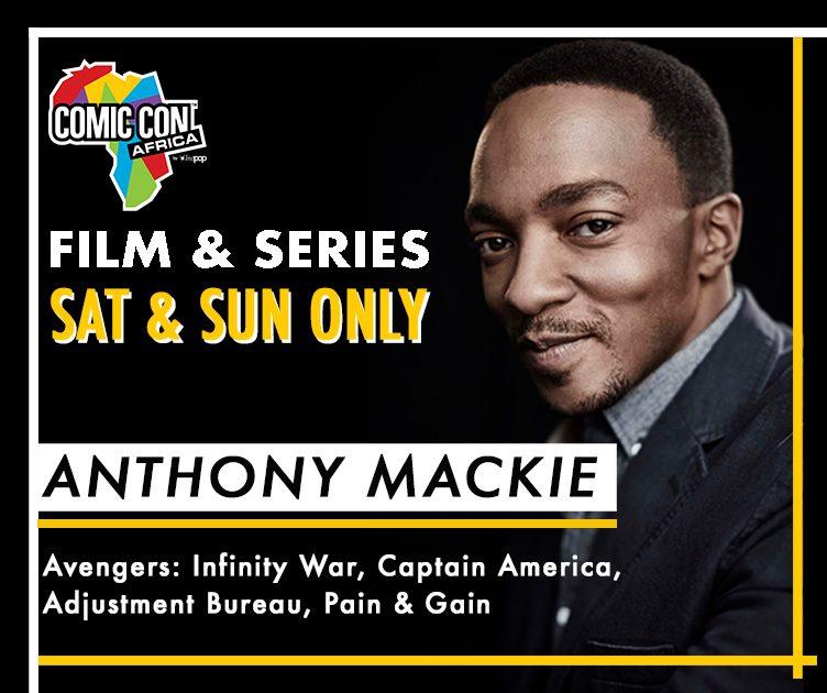 Anthony Mackie Comic Con Africa