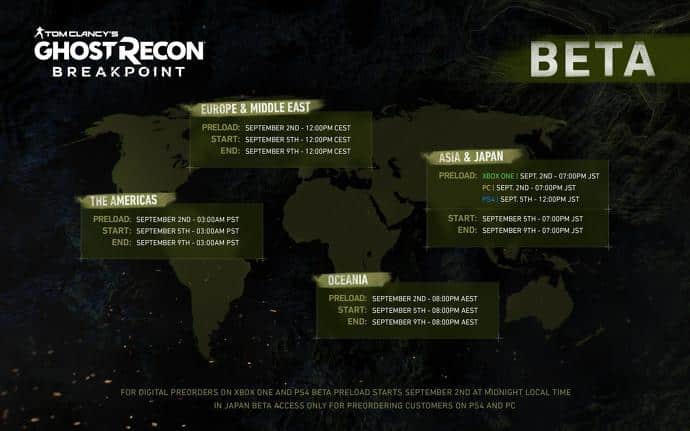 Win A Ghost Recon Breakpoint Beta Code Closed Fortress Of Solitude