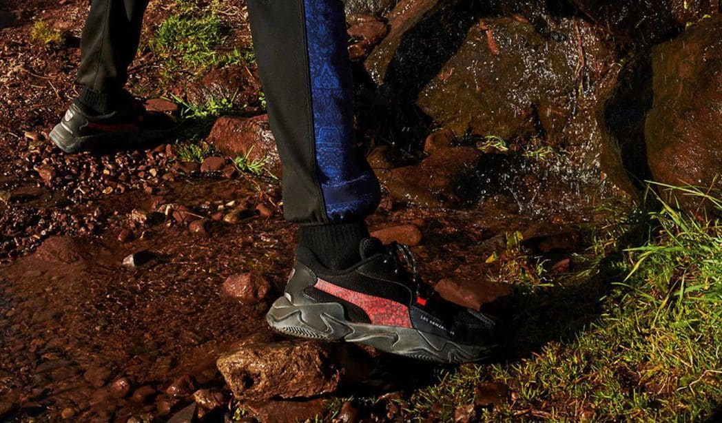 puma x les benjamins storm sneakers