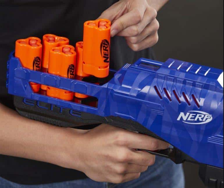 15 Darts Details about   Kids Toy Shotgun Nerf N-Strike Elite Trilogy DS-15 Blaster