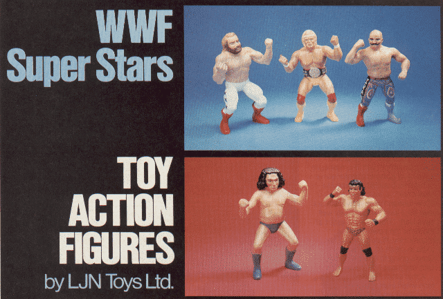 wwf rubber wrestlers for sale