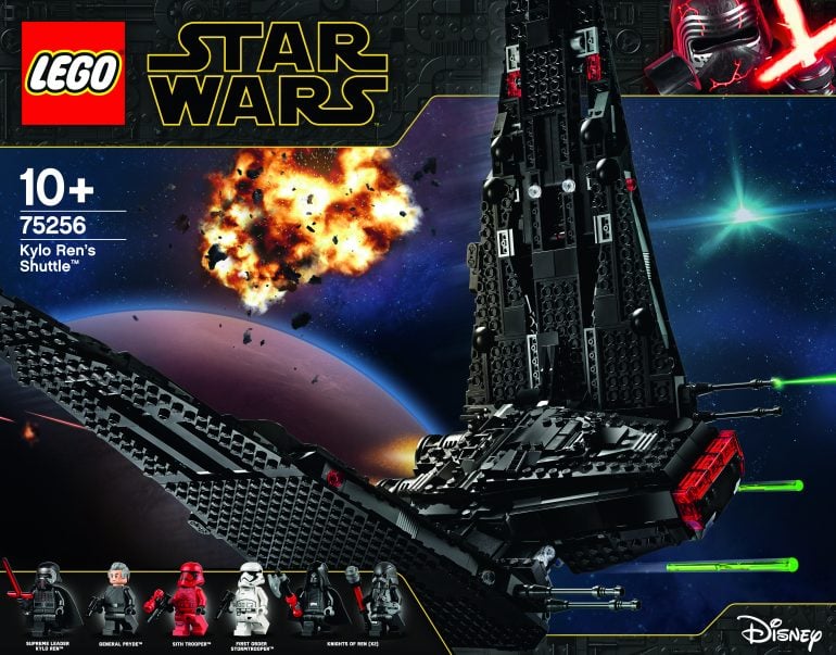 Win A LEGO® Star Wars: The Rise of Skywalker Kylo Ren's Shuttle