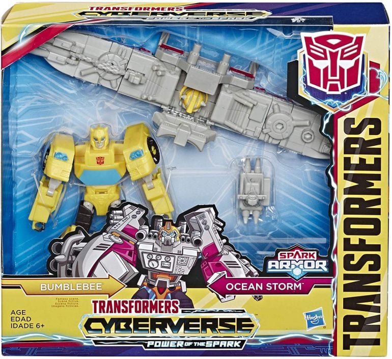 CYBERVERSE SPARK ARMOR Bumblee Bee Ocean Storm
