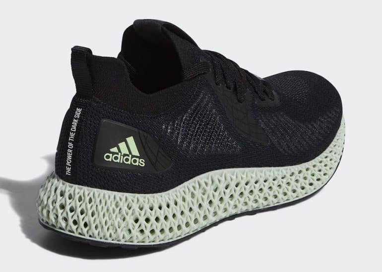 adidas Alphaedge 4D Turns to Dark Side with Death Star Sneaker