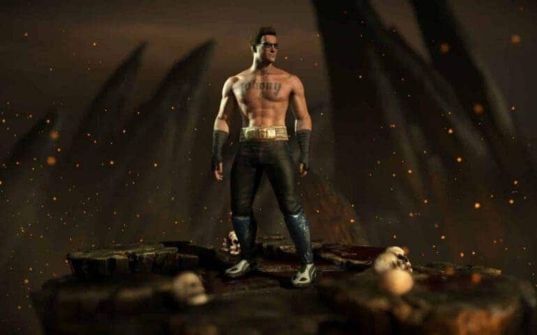 johnny cage Mortal Kombat movie