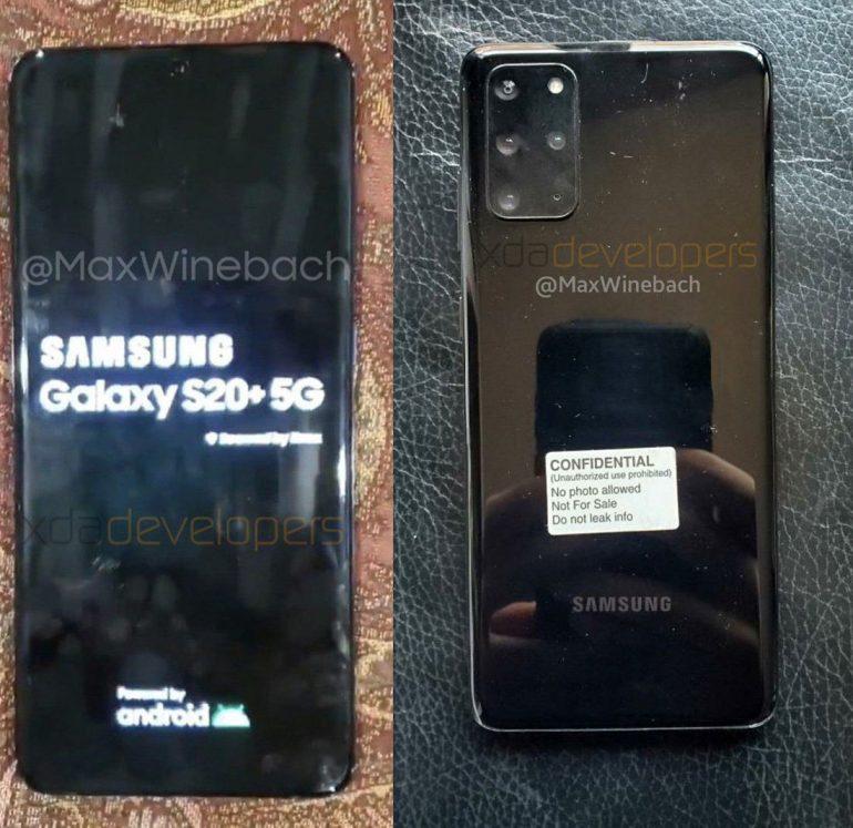 New Leaks Reveal Samsung Galaxy S20 and Fold Design and Name