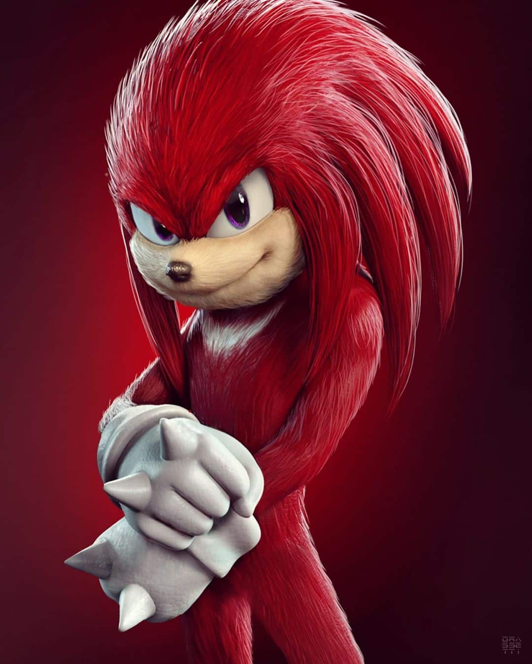 Sonic Hedgehog Movie Knuckles