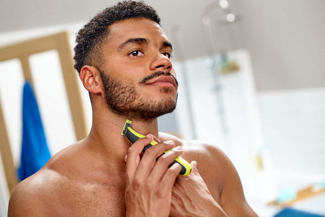 shaving with philips oneblade
