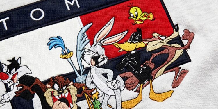 tommy hilfiger x looney tunes sneakers
