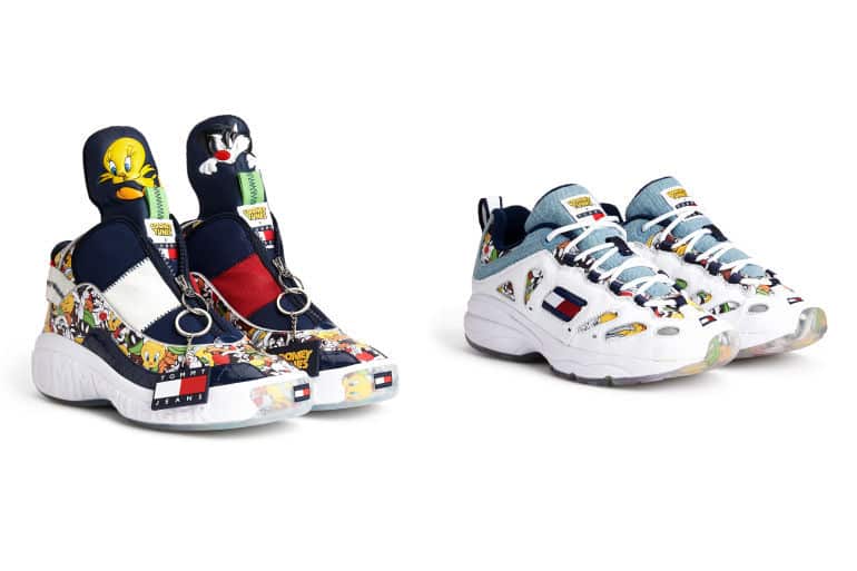 Tommy hilfiger shop looney tunes trainers
