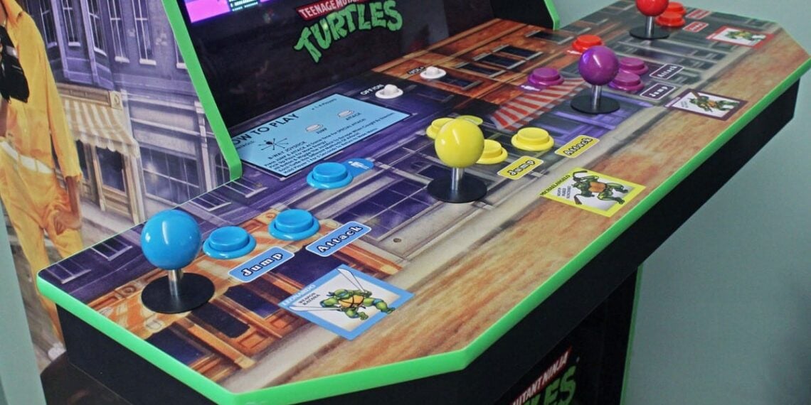 Teenage Mutant Ninja Turtle 1989 game arcade