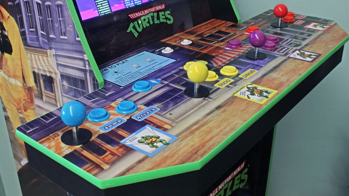 Teenage Mutant Ninja Turtle 1989 game arcade