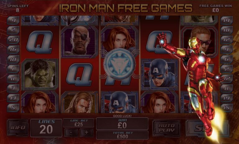 Avengers Gaming Slots